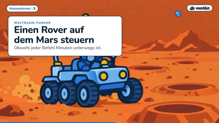 Werkstatt: einen Rover auf dem Mars steuern
